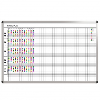 Klassen-Plantafel, 8 Stunden Mo-Fr, für 40 Klassen, 103x177 cm, Klassen-Plantafel, 8 Stunden Mo-Fr, für 40 Klassen, 103x177 cm,